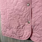 Liz Claiborne NEW  Liz Gold Embossed Floral Pink Vest size M Medium NWT Photo 7