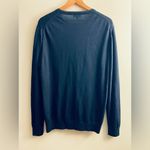 Reiss  Wool black long sleeve crew sweater XL Photo 1