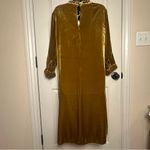 Boden Velvet Mustard Gold Adora Knee Length High Neck Dress US 12L $140 EUC Size 12 Photo 7