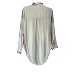 Anthropologie  Maeve front tie lilac shirt XS Photo 1