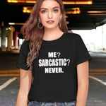 Cute black fun sayings T Photo 0