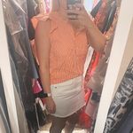 Koch Orange Check Augustus Top Photo 2