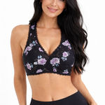 Torrid Women's  Black Floral Lace Bralette 1X Photo 0