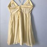 Forever 21 ✨ Women's Yellow Lace-up Skater Dress✨ Photo 4