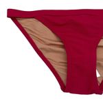 J.Crew NWT  Fuchsia Pink Ribbed Hipster Bikini Swim Bathing Suit Bottom Size XS Photo 2