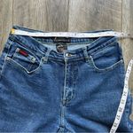 FUBU The Collection Jeans High Waist 90's Retro Straight Leg Jeans Size 7/8 Blue Photo 5