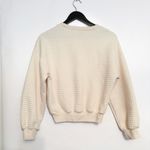 SheIn Los Angeles Classic Collegiate Waffle Knit Pullover Crop Sweatshirt X-Small Photo 5