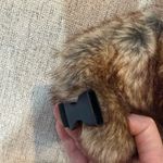 Women’s Green Trapper Hat with Faux Fur Trim Photo 7