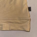 InSport Asana Soy Tank Top Womens Medium Yellow Orange Criss Cross Yoga Made USA Photo 1