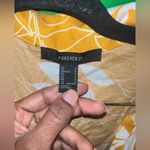 Forever 21  Yellow and White Wide Leg Floral Jumpsuit size Small Photo 2