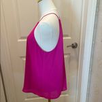 Lily White  Vibrant Pink Camisole in Women's Size Large Photo 3
