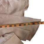 Lulus Lucie Pale Pink Satin Knotted Front Top Blouse size medium Photo 10