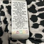 Dalia Collection  Black Gray High Low Long Sleeve Button‎ Up Blouse Size XL Photo 5