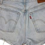 Levi's Wedgie Light Wash Cut Off Jean Shorts Fray Hem Awesome Street Photo 6