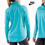 Nike Women’s Relay Running Top Midweight Long Sleeve Funnel Neck Size XS Photo 2