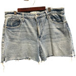 joe's jeans  Women's Denim‎ Shorts Size 31 Frayed Hem Distressed Light Wash Photo 0