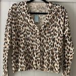 Loft NWT cheetah vneck cardigan Photo 3