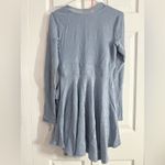 Free People WOMEN'S ALL YOURS LONG SLEEVE MINI DRESS - Light Blue - XS - NWT Photo 1