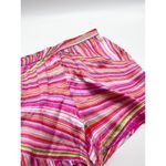 frankie's bikinis NWT Frankies Fifi Swim Cover-Up Satin Pull On Shorts in Dance Size Small Photo 4