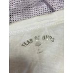 Year of Ours Women's Purple Colorblock Football Mesh Jersey T Shirt Tee Top Sz L Size L Photo 2