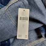 Anthropologie Pilcro Womens Denim Vest Sz Large Festival Western Coastal Cowgirl Photo 6