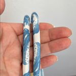 Betsey Johnson | Blue & White Food Lunch Bag Photo 5