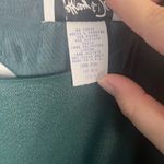 Vintage Jeffery & Dara by Tom Barr Green maxi dress with bow and cutout size 4 Photo 2