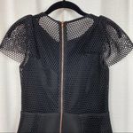 Milly  Black Mesh Back LBD Cocktail Dress Sz.6 Photo 9