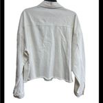 Savanna Jane White Jacket Size Large Denim White Western Glam Rhinestone NWT Photo 2