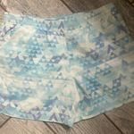 Columbia  Light Blue Patterned Women's Athletic Shorts Photo 6