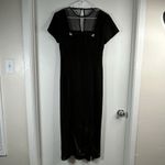 Jessica Howard Vintage Wiggle Cocktail Dress Bombshell PinUp Pencil Vixen Sexy Sheer Sz 10 Photo 2