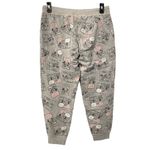Disney Sleepwear Mickey & Minnie Grey & Pink Sweatpants Women’s Size Large Photo 1