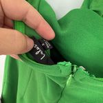 Lulus Mesmerizing Perfection Green Halter Neck Backless Maxi Dress Size S Photo 8