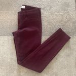 Abercrombie & Fitch Abercombie & Fitch maroon jeans Photo 2