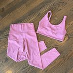 Lululemon  Align Ribbed Tank & Leggings Set 25" Velvet Dust NWOT Photo 1