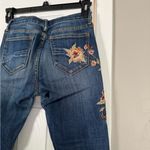 Driftwood  Floral Embroidered Denim Jeans Photo 13