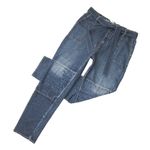 Rag and Bone NWT Miramar Mia in Mel Photo Printed Faux Jean Tapered Pants L Photo 0