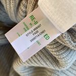 J.Crew  Cotton Cashmere Oversized Turtleneck Long Tail Knit Sweater Photo 6