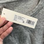 Rebecca Taylor New! La Vie  | Grey Terry Dress Puff Sleeve Womens Large Photo 4