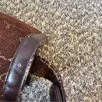 Givenchy Vintage 1970s Rare‎ Bordeaux Script Shoulder Bag Purse Made In Spain Photo 10