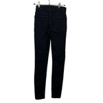 Reformation Skinny Jeans Women’s 23 Faded Black Mid Rise Organic Cotton Denim Photo 4