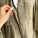 Cloth & Stone Button Down Shirt Tan Size Small Photo 1