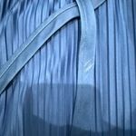 Atlein x RTR Plisse Midi Dress in Blue, Size S Blue Photo 7