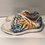 Footjoy Leisure Spikeless Floral Tropical Design‎ Lace Up Women’s Golf Shoes 7.5 White Photo 4