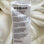 BHLDN  Anthropologie Women’s Flamenco Hem Asymmetrical White Fitted Midi Dress M Photo 8