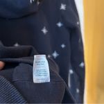 Marine layer  Stars Hoodie Celestial Full Zip Sweatshirt Cozy Blue White Size M Photo 5