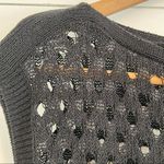 White House | Black Market Black Dolman Cap Sleeve Mesh Sweater. Size XSmall. EUC Photo 5