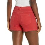 Sam Edelman New  The Stiletto High Rise Shorts Cherry Red Photo 1