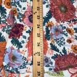 Matilda Jane  sz small womens wide strap tank blue top with floral design bottom Photo 3