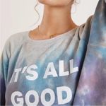 Good hYOUman  It’s All Good Tie-Dye Sweatshirt Sz S Photo 4